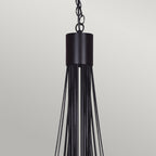 Elstead Carisbrooke 18 Light Chandelier in Black Finish