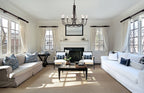 Elstead Carisbrooke 8 Light Chandelier in Black