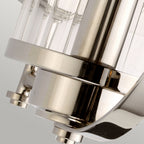 Elstead Cassie 1 Light Wall Light in Polished Nickel