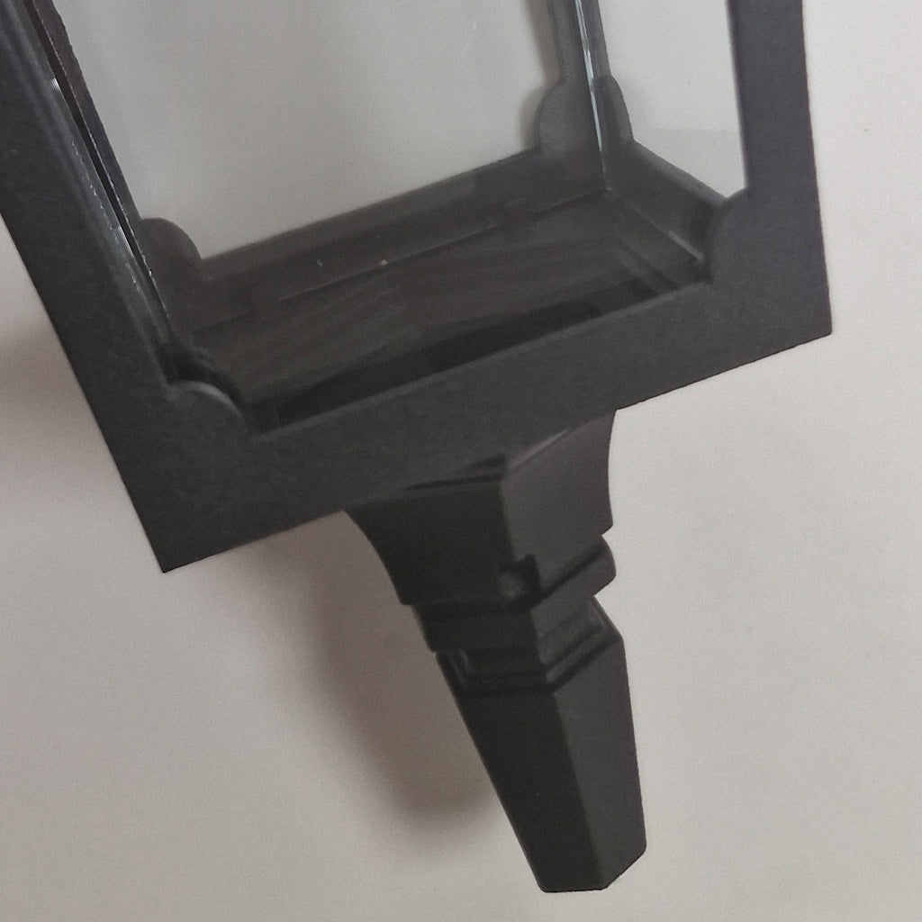 Elstead Chapel Mini Outdoor Chain Lantern in Black