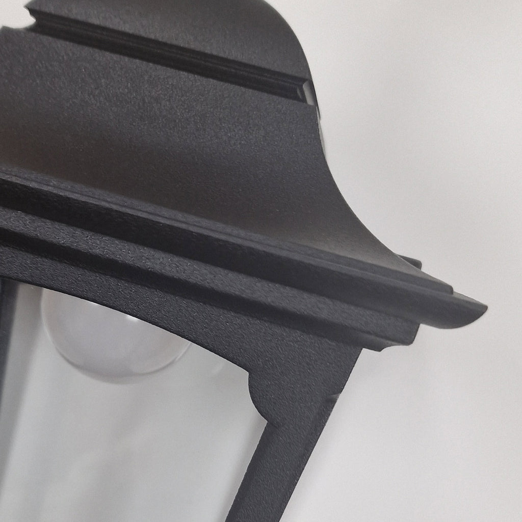 Elstead Chapel Mini Outdoor Chain Lantern in Black