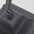 Elstead Chapel Outdoor Chain Lantern in Black