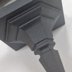 Elstead Chapel Outdoor Chain Lantern in Black