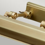 Elstead Chawton Medium Picture Light in Aged Brass