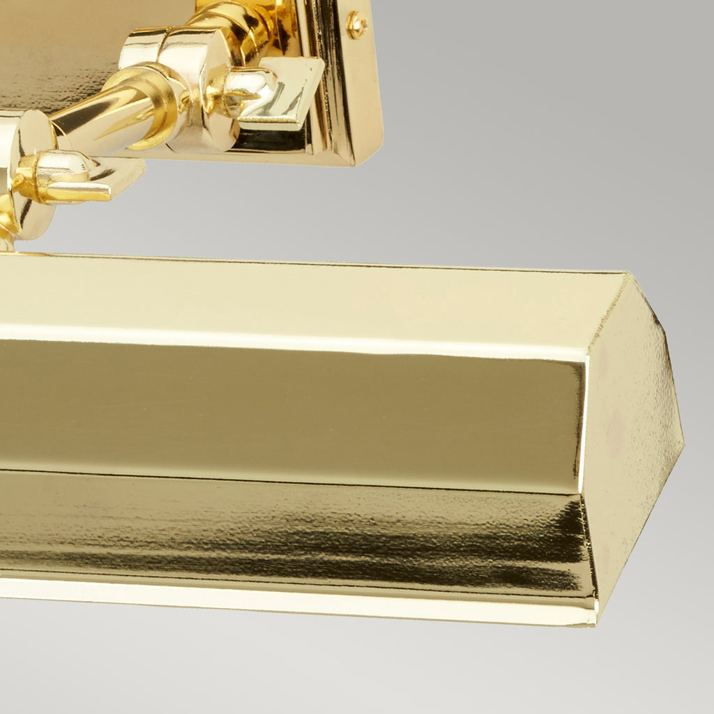 Elstead Chawton Medium Picture Light in Polished Brass