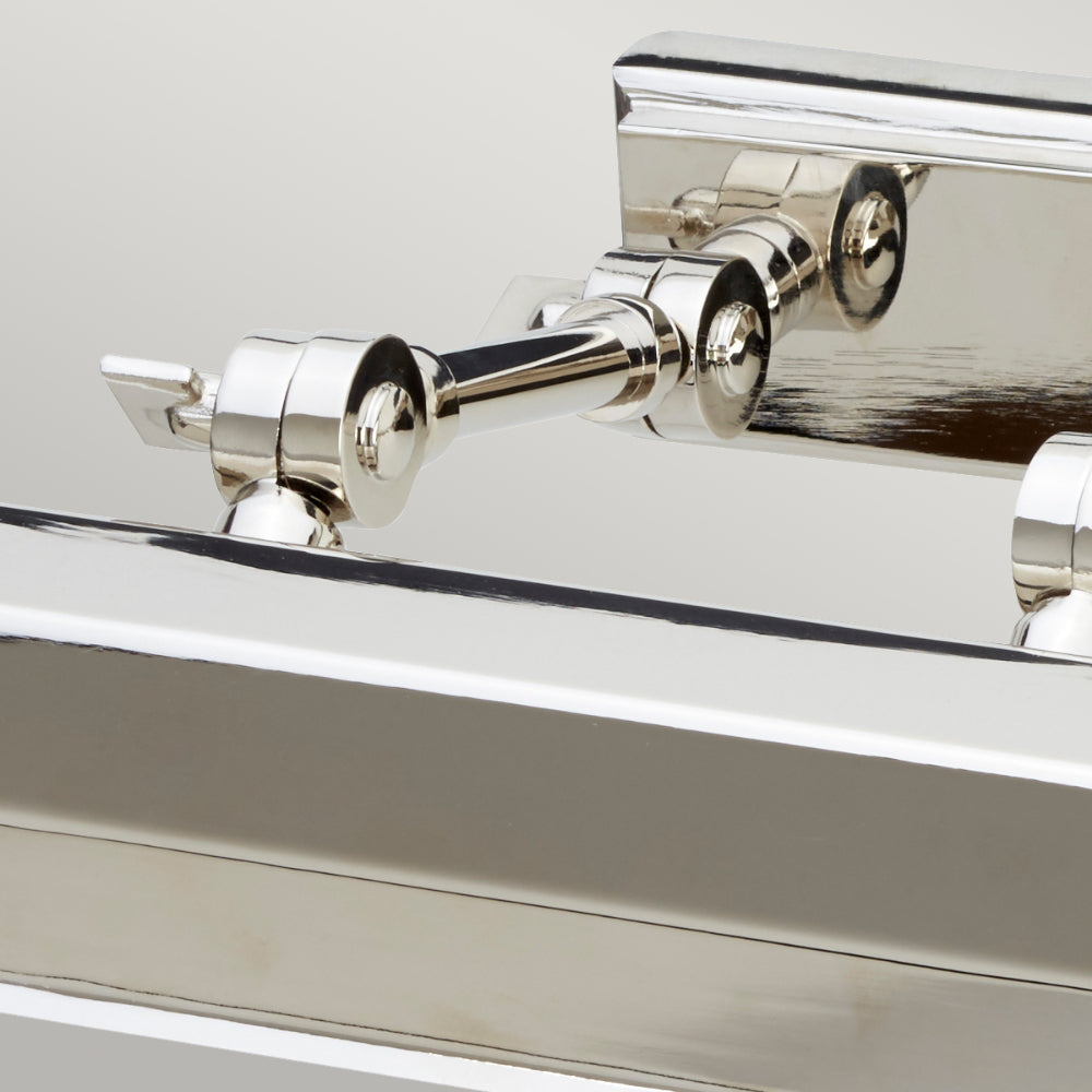 Elstead Chawton Medium Picture Light in Polished Nickel