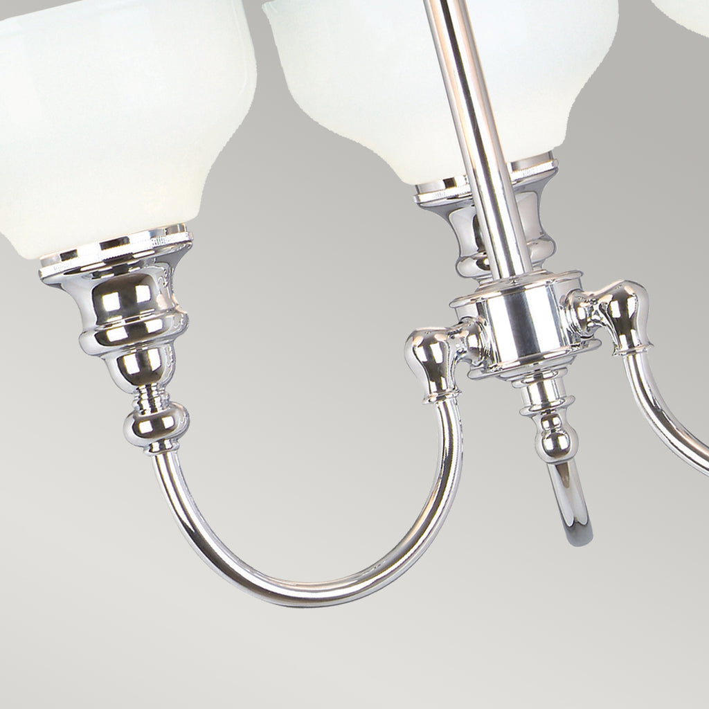 Elstead Cheadle 3 Light Bathroom Ceiling Light