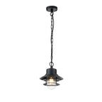 Elstead Copenhagen Outdoor Chain Lantern in Black