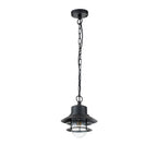 Elstead Copenhagen Outdoor Chain Lantern in Black