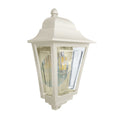 Elstead Deco Lane Outdoor Half Lantern in Cream