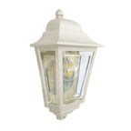 Elstead Deco Lane Outdoor Half Lantern in Cream
