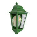 Elstead Deco Lane Outdoor Half Lantern in Green