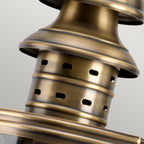 Elstead Downing Street Outdoor Coastal Wall Lantern in Solid Brass
