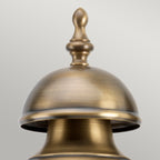 Elstead Downing Street Outdoor Coastal Wall Lantern in Solid Brass