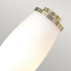 Elstead Eliot 2 Light Bathroom Wall Light in Polished Brass