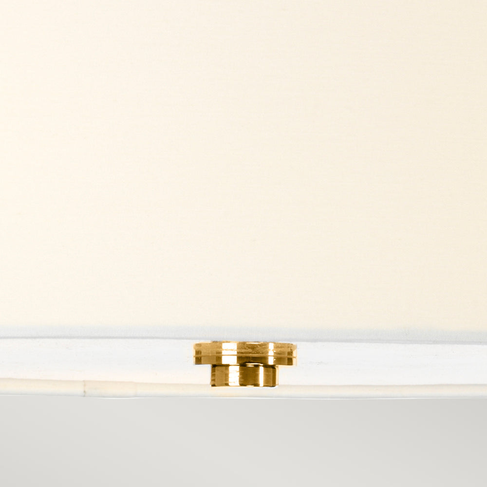 Elstead Falmouth 3 Light Semi Flush Ceiling Light in French Gold
