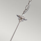 Elstead Finsbury Park 9 Light Chandelier in Polished Nickel
