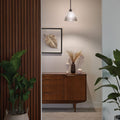 Elstead Hampstead Duo-Mount Pendant in Black
