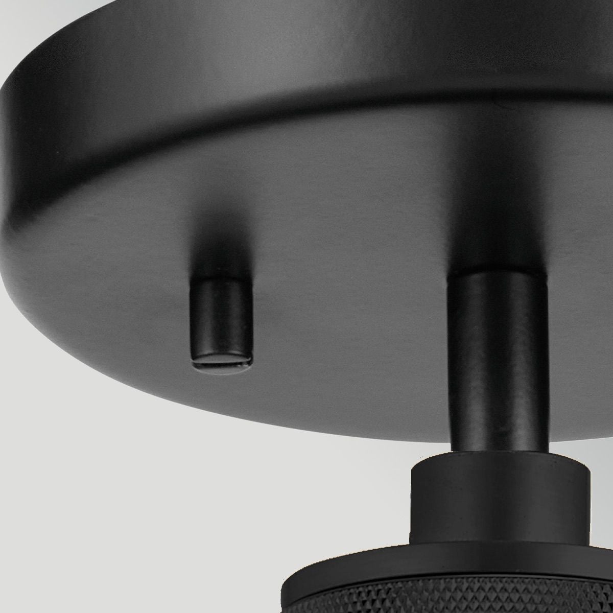 Elstead Hampstead Duo-Mount Pendant in Black