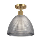 Elstead Hampstead Duo-Mount Pendant in Painted Natural Brass