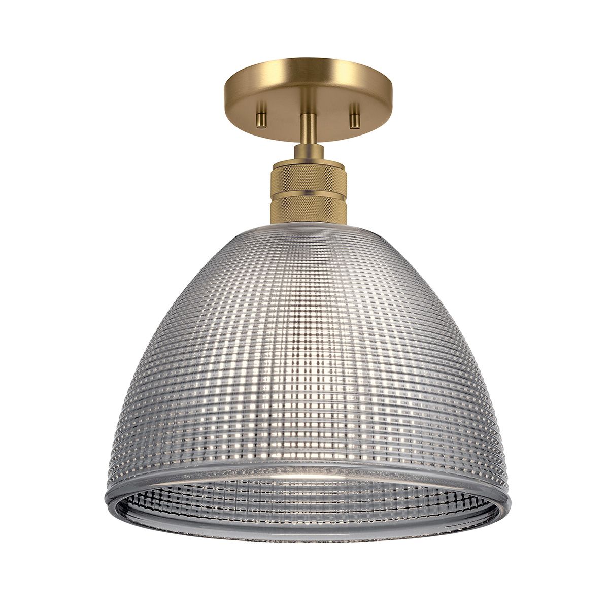 Elstead Hampstead Duo-Mount Pendant in Painted Natural Brass