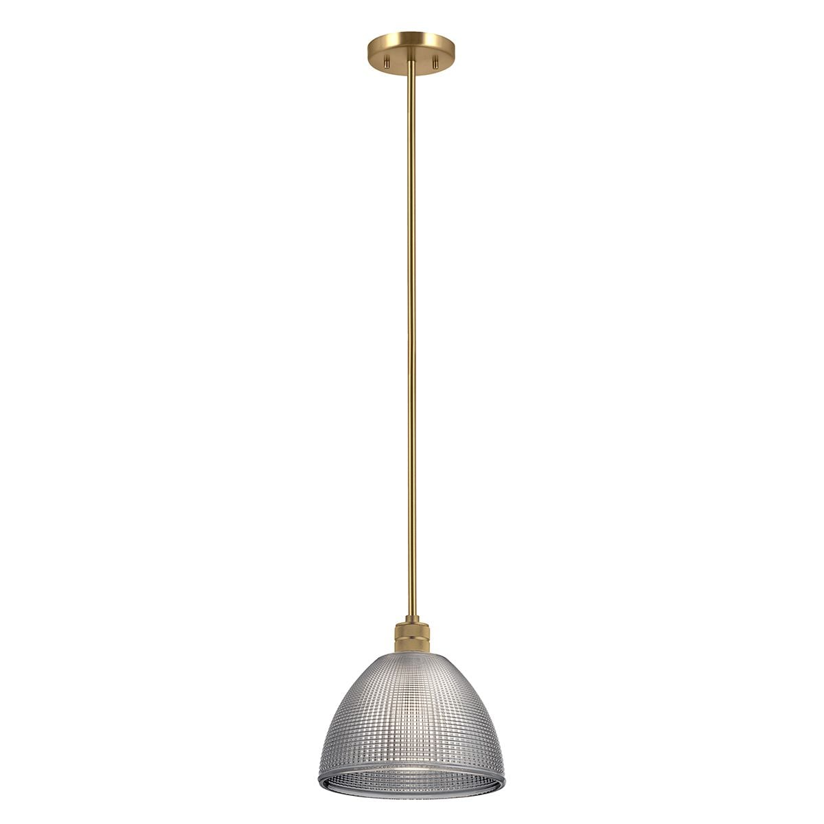 Elstead Hampstead Duo-Mount Pendant in Painted Natural Brass