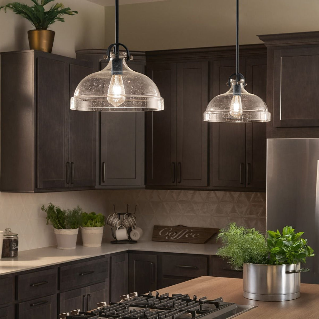 Elstead Hampton Duo-Mount Pendant in Graphite