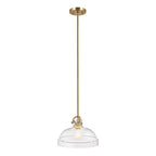 Elstead Hampton Duo-Mount Pendant in Painted Natural Brass