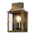 Elstead Lambeth Palace Outdoor Coastal Wall Lantern in Solid Brass