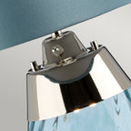 Elstead Lena Small Table Lamp in Blue