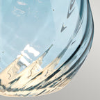 Elstead Lena Small Table Lamp in Blue