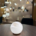 Elstead Luna LED Rechargeable Stone Table Lamp