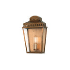 Elstead Mansion House Outdoor Coastal Wall Lantern in Aged Brass