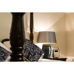 Elstead Neptune Table Lamp in Blue Glaze