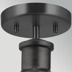 Elstead Notting Hill Duo-Mount Pendant in Graphite