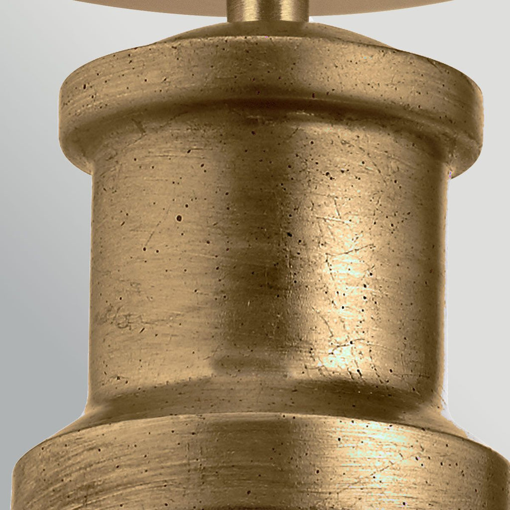 Elstead Notting Hill Duo-Mount Pendant in Painted Natural Brass