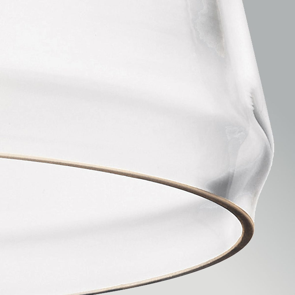 Elstead Notting Hill Duo-Mount Pendant in Painted Natural Brass