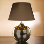 Elstead Ottoman Table Lamp in Bronze Metallic Finish