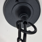 Elstead Parish Mini Outdoor Chain Lantern in Black