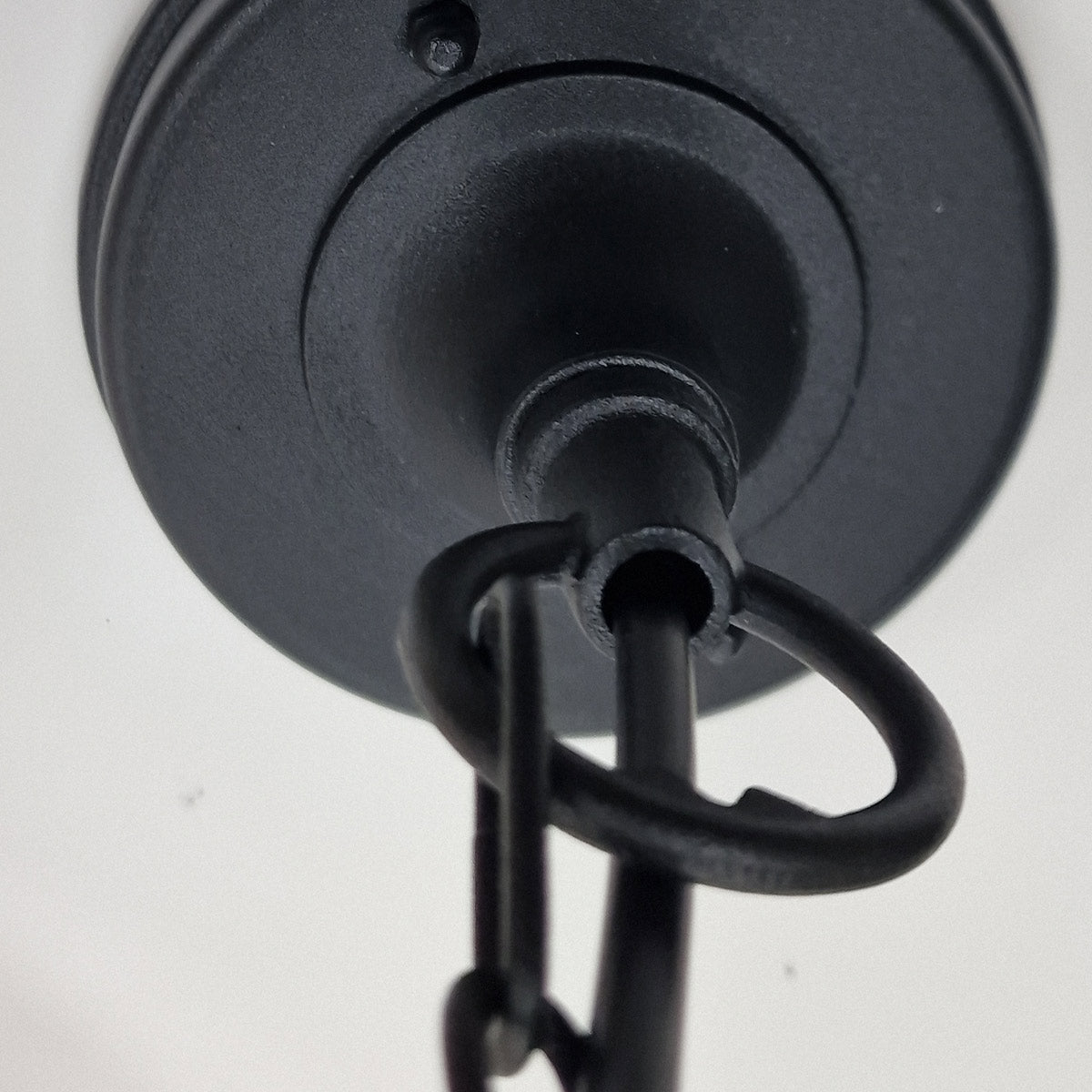 Elstead Parish Mini Outdoor Chain Lantern in Black