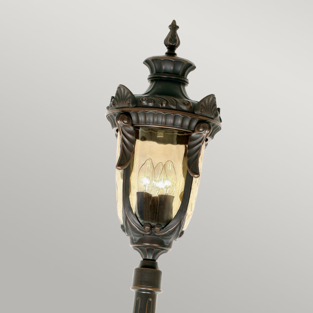 Elstead Philadelphia Large Outdoor Lamp Post in Old Bronze