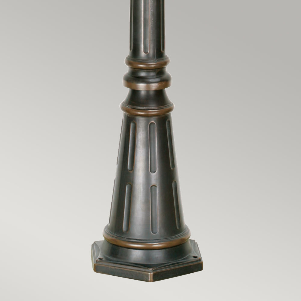 Elstead Philadelphia Large Outdoor Lamp Post in Old Bronze