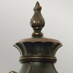Elstead Philadelphia Large Outdoor Wall Lantern in Old Bronze