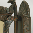 Elstead Philadelphia Large Outdoor Wall Lantern in Old Bronze