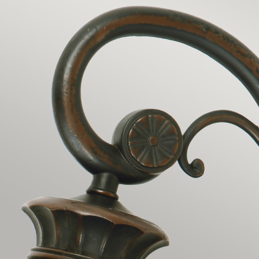 Elstead Philadelphia Large Outdoor Wall Lantern in Old Bronze