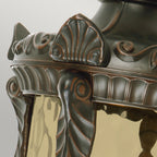 Elstead Philadelphia Large Outdoor Wall Lantern in Old Bronze