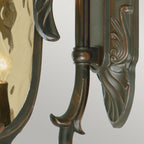 Elstead Philadelphia Large Outdoor Wall Lantern in Old Bronze