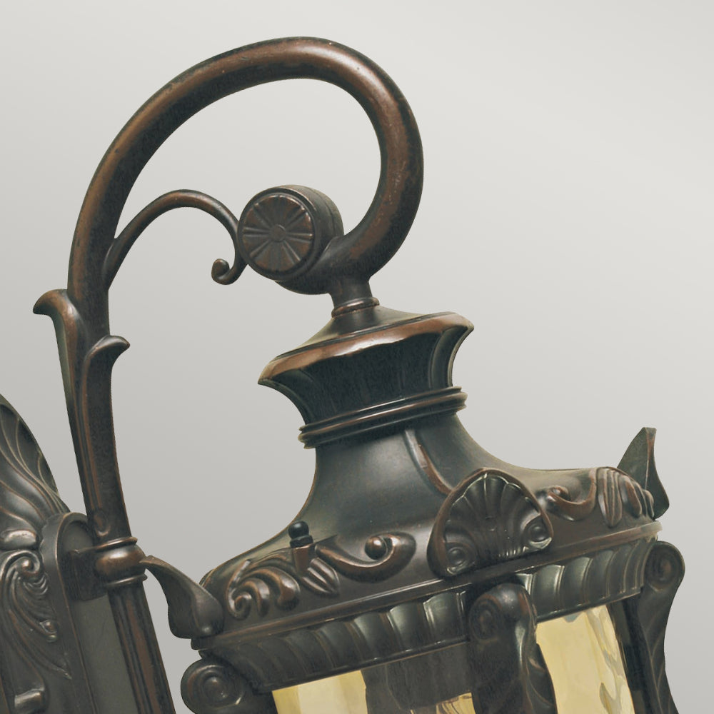 Elstead Philadelphia Medium Down Wall Lantern in Old Bronze