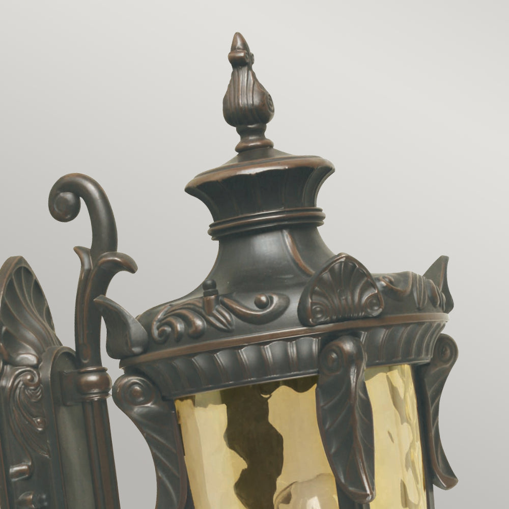 Elstead Philadelphia Medium Wall Lantern in Old Bronze