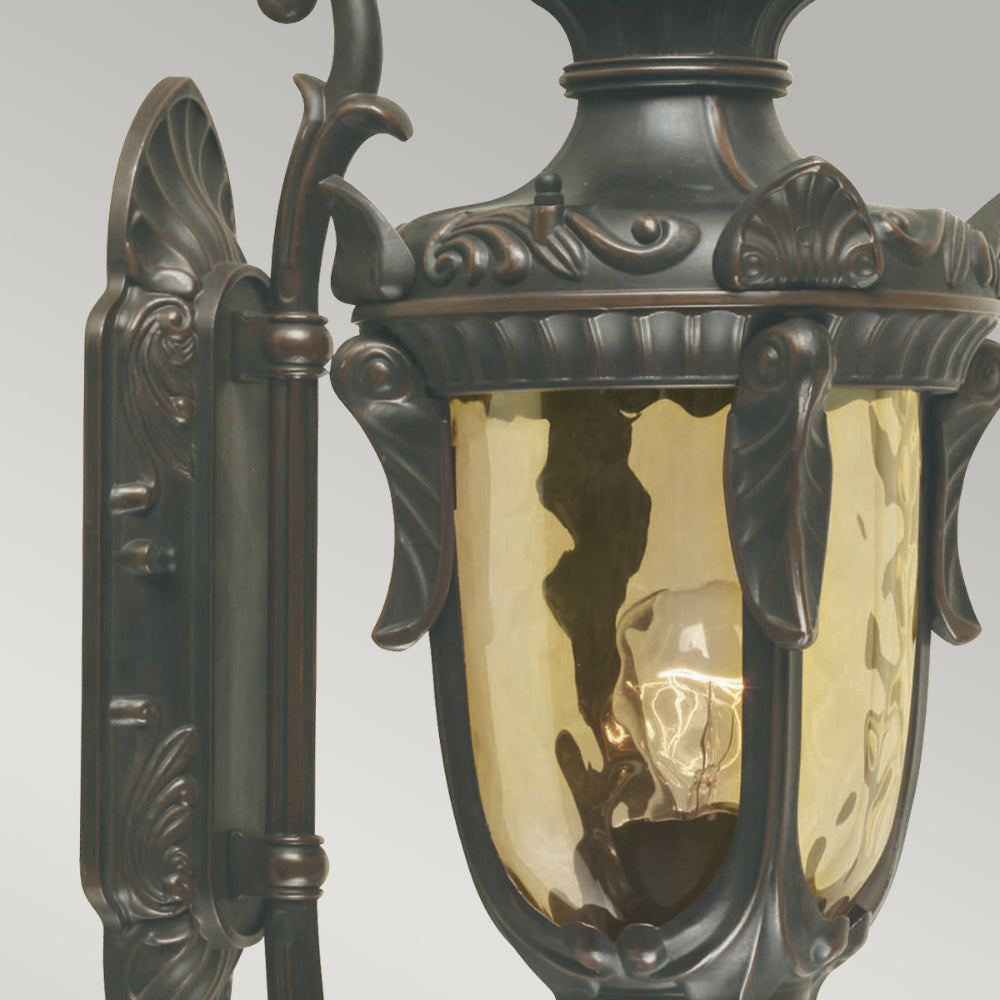 Elstead Philadelphia Medium Wall Lantern in Old Bronze